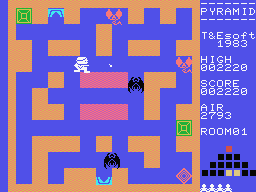Pyramid Warp screenshot 4 for MSX